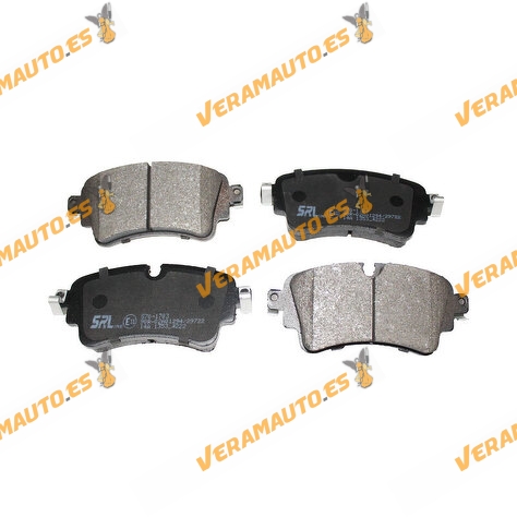 Pastillas Freno Audi A4 A5 A6 A7 A8 Q5 Q7 | Volkswagen Touareg | Traseras | Preparado Indicador Desgaste | OE 4N0698451