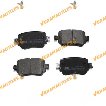 Pastillas de Freno Audi A1 Q3 | SEAT Alhambra | Leon | Skoda Octavia | Volkswagen Caddy | Sharan | Traseras | OE 2K5698451C