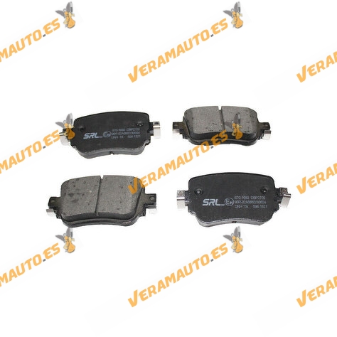 Pastillas de Freno Audi A1 Q3 | SEAT Alhambra | Leon | Skoda Octavia | Volkswagen Caddy | Sharan | Traseras | OE 2K5698451C