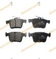 Brake Pads Audi | Cupra | SEAT | Skoda | Volkswagen | Rear | Not Prepared Wear Indicator | OE 3Q0698451M