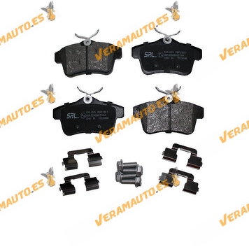 Brake Pads Citroen C4 (II | III) C4 Picasso II DS4 (NX) DS5 | Peugeot 3008 | 308 | 5008 | 508 | 508 | Rear Axle | OE 1636411280