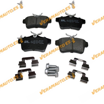 Brake Pads Citroen C4 (II | III) C4 Picasso II DS4 (NX) DS5 | Peugeot 3008 | 308 | 5008 | 508 | 508 | Rear Axle | OE 1636411280