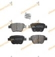 Brake Pads Audi A1 A3 SEAT Altea Skoda Octavia Superb Volkswagen Caddy Golf Scirocco Touran | Rear | OE 2K5698451