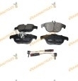 Pastillas Freno Mercedes Clase C W204 | Clase E A207 | GLK X204 | Eje Trasero | Preparado Indicador Desgaste | OE A0054204320