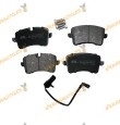 Pastillas Freno Audi A4 | A5 | A6 | A7 | Q5 | Porsche Macan | Traseras | Incluido Contacto Avisador Desgaste | OE 4G0698451