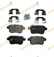 Brake Pads SRLine Mercedes Citan | Renault Kangoo | Rear Axle | Not prepared Wear Indicator | OE 4154210400