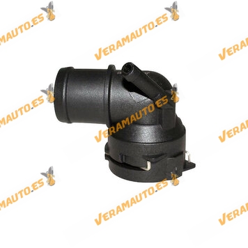 Conducto Refrigerante | Acoplamiento Brida Manguera de Radiador VAG Audi SEAT Volkswagen 1.9 2.0 TDi | OE 1K0122291BA