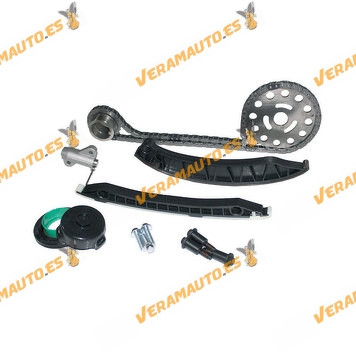 Kit cadena de distribucion Nissan Opel Renault motores 2.0 DCi CDTi tipo M1D-M9R a partir de año 2005 similar a 130C-12127R