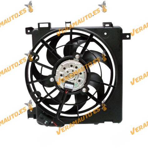 Electroventilador Opel Astra H de 2003 a 2012 | Zafira B de 2005 a 2011 | Conector de 3 Pines | OEM Similar A 1314212