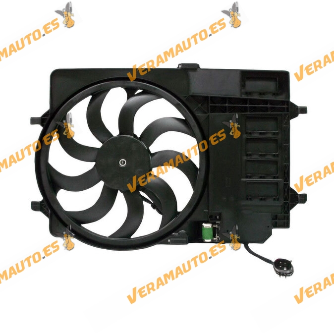 Radiator Fan Mini One R50 R52 | Cooper R50 R52 R53 | 3 Pin Connector | OEM Similar to 17107529272