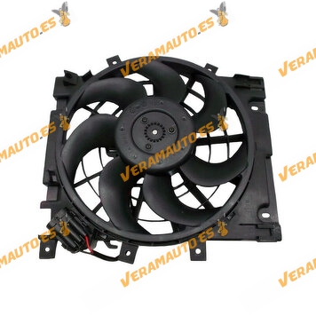 Radiator Fan Astra H from 2003 to 2012 | Zafira B from 2005 to 2011 | 2 Pin Connector | OEM Similar to 13126382