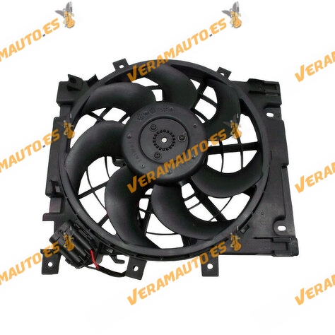 Electroventilador Astra H de 2003 a 2012 | Zafira B de 2005 a 2011 | Conector de 2 Pines |OEM Similar a 13126382