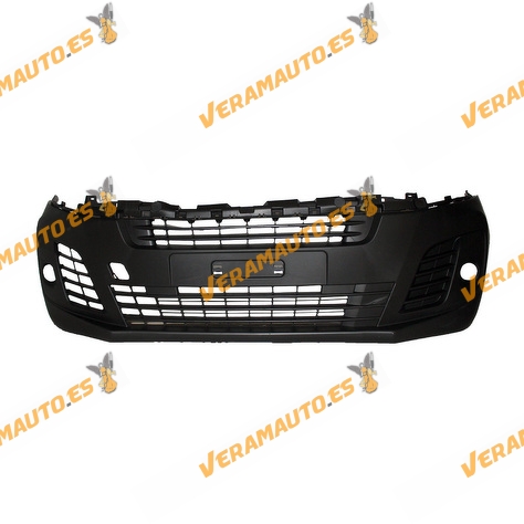 Front bumper Citroen Jumpy | FIAT Scudo | Opel Vivaro | Peugeot Expert (K0) from 2016 onwards | Black | 1615649280