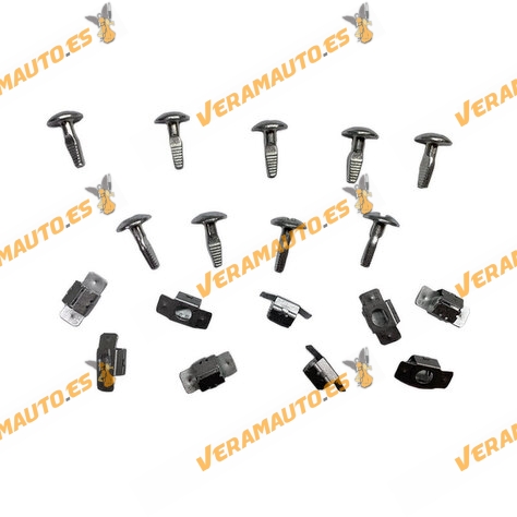 Kit Tornillería Citroen C8 Evasion Jumpy | FIAT Ulysse | Peugeot 206 806 807 Expert | Clips Protección Bajo Motor | OEM 703016