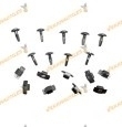 Kit Tornillería Citroen C8 Evasion Jumpy | FIAT Ulysse | Peugeot 206 806 807 Expert | Clips Protección Bajo Motor | OEM 703016