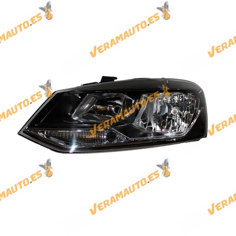 Faro Volkswagen Polo 6R 2014 a 2017 Delantero Izquierdo Con Motor | Modelo Comfortline | Highline | OE 6C1941005B