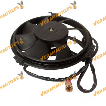 Electroventilador Audi A4 A6 A8 | Ford Galaxy | SEAT Alhambra | Volkswagen Passat Sharan | Conector de 2 Pines | OEM 8D0959455C