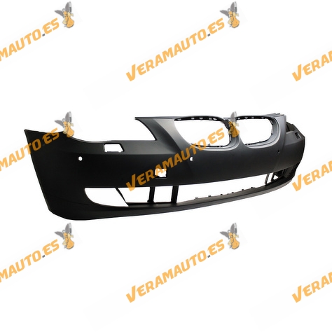 Paragolpes Delantero BMW Serie 5 E60|E61 de 2007 a 2010 | Con Hueco Lavafaros | Imprimado | OE 51117178079 | 51117178076