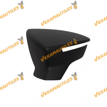 Carcasa de Espejo Retrovisor SEAT Arona | Ibiza 6F | Leon 5F | Derecha | Cubierta Negra | OE 6F0857538