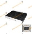 Cabin Filter Activated Carbon ASTER | SEAT MII | Skoda Citigo | Volkswagen UP! | OEM Similar in 1S0820367