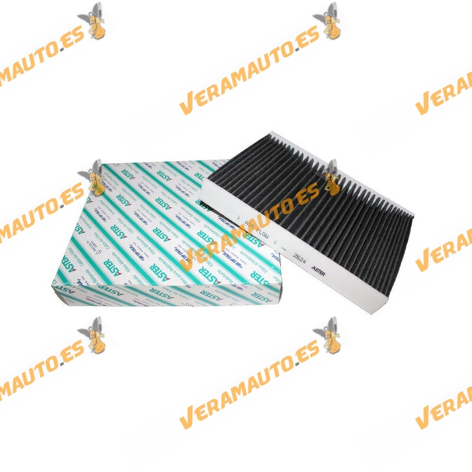 Cabin Filter Activated Carbon ASTER | SEAT MII | Skoda Citigo | Volkswagen UP! | OEM Similar in 1S0820367