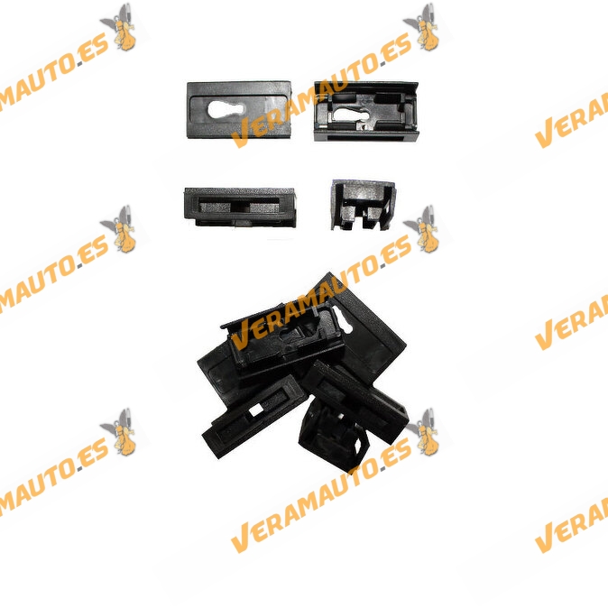 Set of 10 Clips | Mercedes Vito | V (638) from 1996 to 2003 | for Windshield Moldings | OEM 6389840961