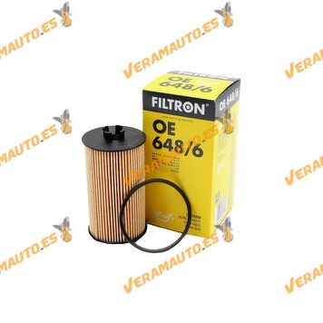 Filtro de Aceite FILTRON Alfa Romeo | Chevrolet | Fiat | Opel | Saab | OE 650155 | 93185674