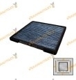 Cabin Filter SRLine | Hyundai I10 from 2008 to 2020 | Kia Picanto from 2004 to 2017 | with Activated Carbon OEM OE 97133-07010