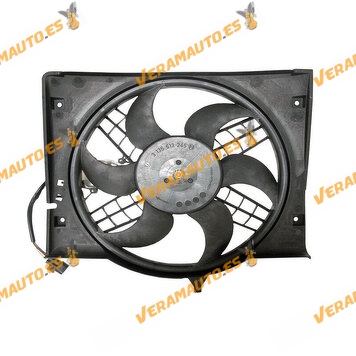 Radiator Fan BMW Series 3 E46 1998-2005 | 320d | 3 Pin Connector | OEM Similar to 17112246793