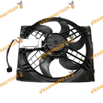 Radiator Fan BMW Series 3 E46 1998-2005 | 320d | 3 Pin Connector | OEM Similar to 17112246793