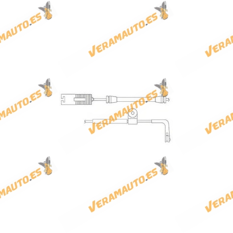 DELPHI Brake Wear Warning Contact | BMW 5 Series (E39) from 1996 to 2004 | Front Axle | ATE Braking System | Length 805 OE 11822