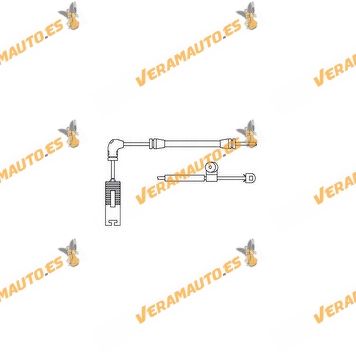 Contacto de Aviso Desgaste de Frenos | BMW Serie 3 (E46) de 1998 a 2006 | Z4 (E85|E86) | Delantero | OEM 34357836795