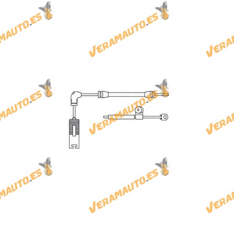 Contacto de Aviso Desgaste de Frenos | BMW Serie 3 (E46) de 1998 a 2006 | Z4 (E85|E86) | Delantero | OEM 34357836795