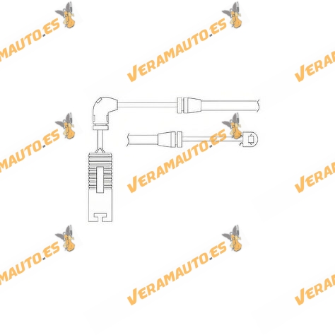 Contacto Aviso Desgaste Frenos DELPHI  BMW Serie 3 E46 de 1998 a 2007 | Eje Delantero | Sistema de Frenos ATE | 34356751311