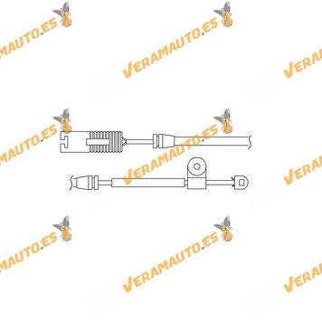 Contact Notice Brake Wear | DELPHI | BMW X5 (E53) from 2000 to 2006 | Front | ATE Braking System | OEM 34351165579