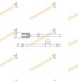 Contacto de Aviso Desgaste de Frenos DELPHI | BMW X5 (E53) de 2000 a 2006 | Delantero | Sistema de Frenado ATE | OEM 34351165579