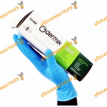 Disposable Nitrile Gloves | Blue Color | NA48 Powder Free | Sizes L - XL