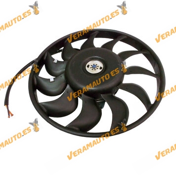 Fan Without Support Audi A4 from 2000 to 2008 | A6 from 2001 to 2011 | OEM Similar to 8E0959455N 4F0959455A