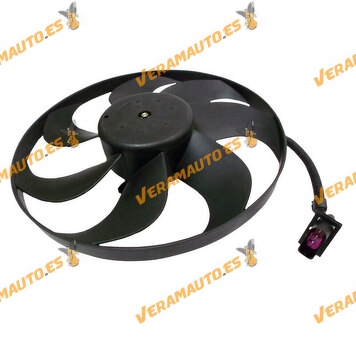 Electroventilador SEAT Ibiza Córdoba | Skoda Fabia | Volkswagen Polo New Beetle | Conector de 3 Pines | OEM Similar a 1C0959455