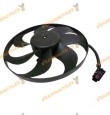 Fan Without Support SEAT Ibiza Cordoba | Skoda Fabia | Volkswagen Polo New Beetle | 3-pin connector | OEM Similar to 1C0959455