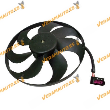 Electroventilador SEAT Ibiza Córdoba | Skoda Fabia | Volkswagen Polo New Beetle | Conector de 3 Pines | OEM Similar a 1C0959455