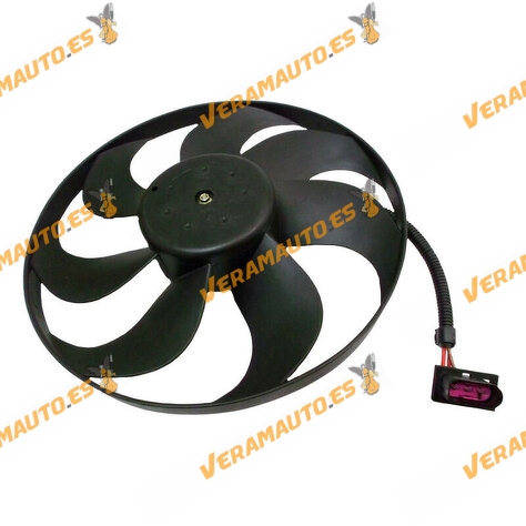 Fan Without Support SEAT Ibiza Cordoba | Skoda Fabia | Volkswagen Polo New Beetle | 3-pin connector | OEM Similar to 1C0959455