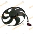 Fan Without Support SEAT Ibiza Cordoba | Skoda Fabia | Volkswagen Polo New Beetle | 3-pin connector | OEM Similar to 1C0959455