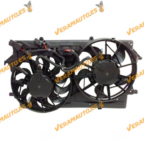 Conjunto de Electroventiladores Ford Focus de 1998 a 2005 | OEM Similar 1S4Z8C607AA