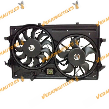 Conjunto de Electroventiladores Ford Focus de 1998 a 2005 | OEM Similar 1S4Z8C607AA