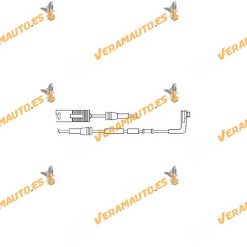 Contact Notice DELPHI Brake Wear | BMW 1 Series E87 | 3 Series E90 | Land Rover Freelander | Front Axle | OE WS0250A