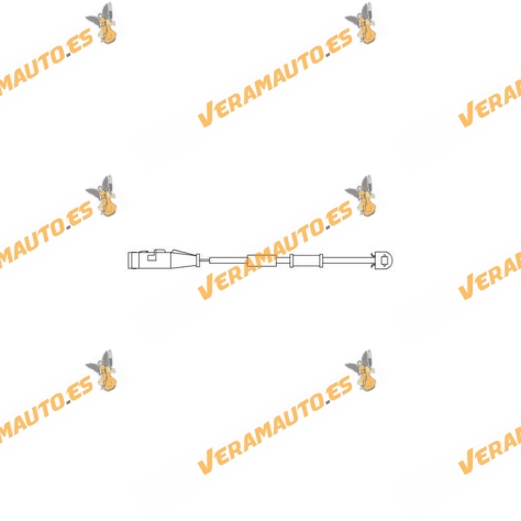 Contact Notice Wear DELPHI Brakes | Opel Astra H Signum Vectra C Zafira B | Front Axle | ATE Braking System | OEM 13116560