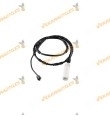 Contacto de Aviso Desgaste DELPHI de Frenos | BMW Serie 1 (E81|E87) Serie 3 (E90|E91) | Eje Trasero | OEM 34356792564