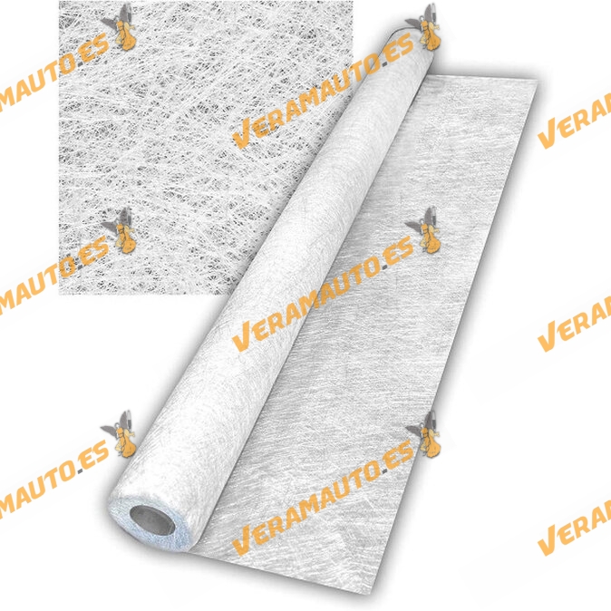 Malla de Fibra de Vidrio MATT |100G/M2 | Medida 1x50 Metros