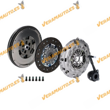 Clutch Kit with Flywheel DMF LUK 600 0197 00 | Renault Nissan 1.5 dCi K9K | OE 7701476804 | 600019700